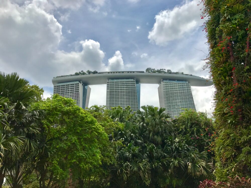 シンガポール有名なホテルの映像
