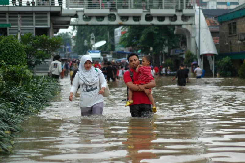 JAKARTA水没の写真